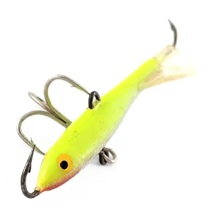 Vintage Rapala Flat Jig 7, 3/5oz FCLN fishing spoon #20318