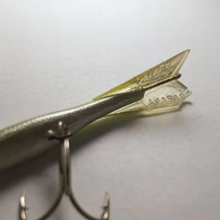 Vintage Rapala Flat Jig 7, 3/5oz FCLN fishing spoon #20318