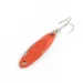 Vintage  Acme Kastmaster, 1/8oz orange/nickel fishing spoon #20319