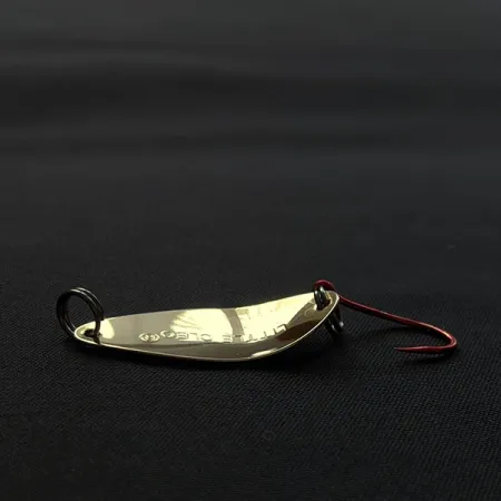 Vintage Acme Little Cleo, 1/16oz gold fishing spoon #20329