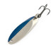 Vintage  Acme Kastmaster, 1/4oz nickel/blue fishing spoon #20336