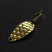 Vintage   Acme Little Cleo bubbles, 1/8oz brass fishing spoon #20340