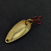 Vintage  Acme Wonderlure, 1/32oz gold fishing spoon #20346