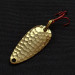 Vintage  Acme Wonderlure, 1/32oz gold fishing spoon #20346