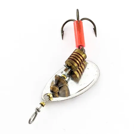 Vintage Mepps Aglia 2, 3/16oz silver spinning lure #20352