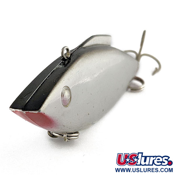 Vintage   Bill Lewis Rat-L-Trap, 1/2oz Chrome Black Back fishing lure #20360