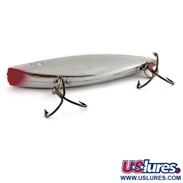 Vintage   Bill Lewis Rat-L-Trap, 1/2oz Chrome Black Back fishing lure #20360