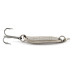 Vintage  Luhr Jensen Krocodile, 1/4oz nickel fishing spoon #20361