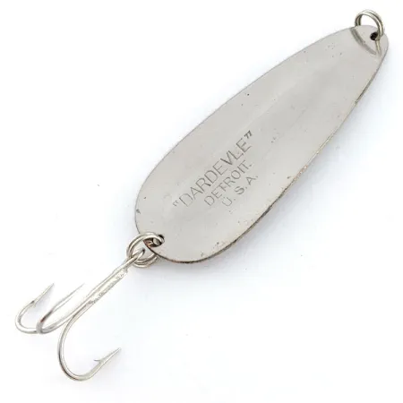 Vintage Eppinger Dardevle, 1oz Nickel fishing spoon #20376