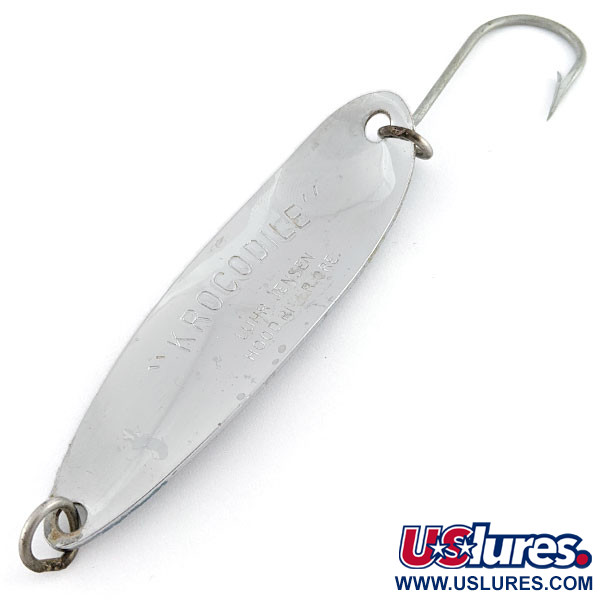 Vintage  Luhr Jensen Krocodile #5, 1oz mackerel fishing spoon #20377