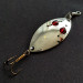 Vintage  Eppinger Red Eye Junior, 2/5oz nickel/red eyes fishing spoon #20390