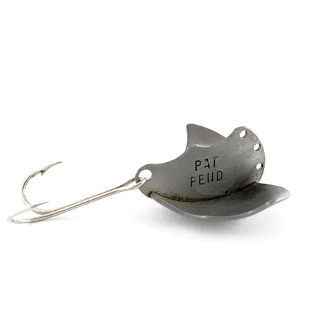 Vintage Harrison Industries Baby Bat, 1/2oz silver fishing spoon #20401