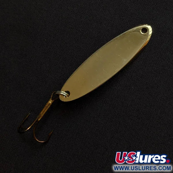 Vintage Acme Kastmaster, 3/8oz gold fishing spoon #20415