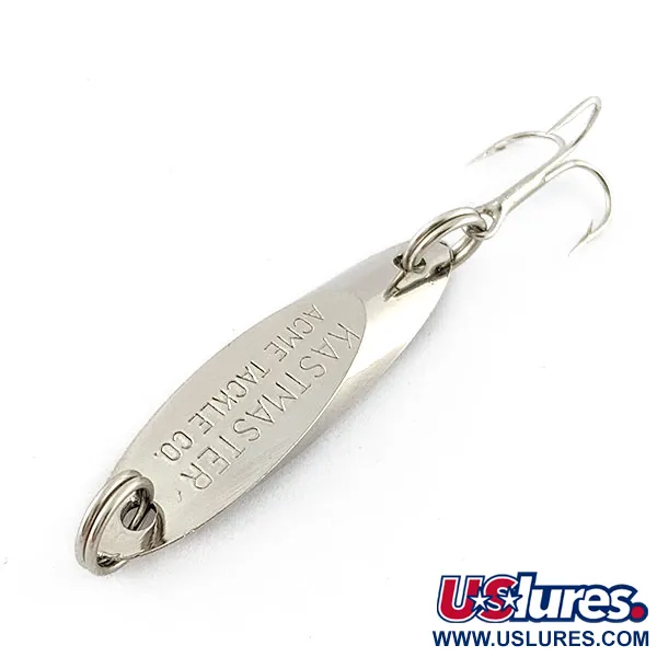 Vintage Acme Kastmaster, 1/8oz nickel fishing spoon #20419
