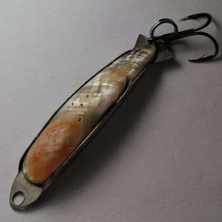 Vintage Compac Abalone Spoon (Japan), 1/8oz fishing spoon #20422