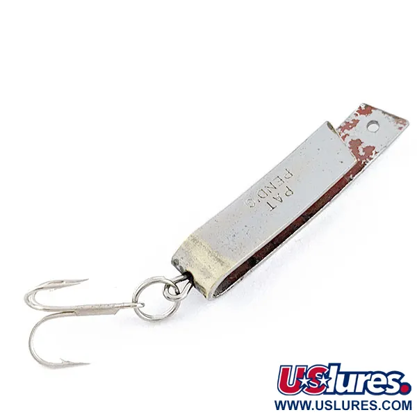 Vintage   South Bend Super-Duper 503, 1/8oz nickel/red fishing spoon #20423