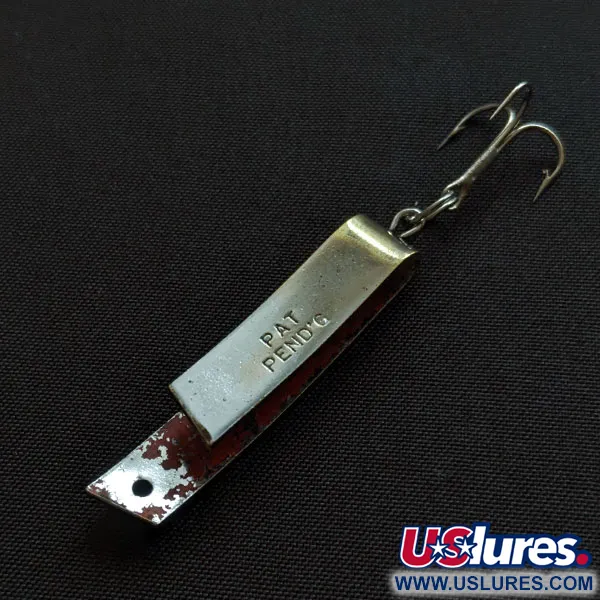 Vintage   South Bend Super-Duper 503, 1/8oz nickel/red fishing spoon #20423