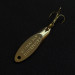 Vintage  Acme Kastmaster, 1/8oz gold fishing spoon #20456