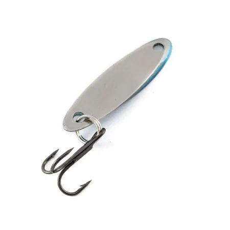 Vintage Acme Kastmaster, 3/32oz nickel/blue fishing spoon #20463