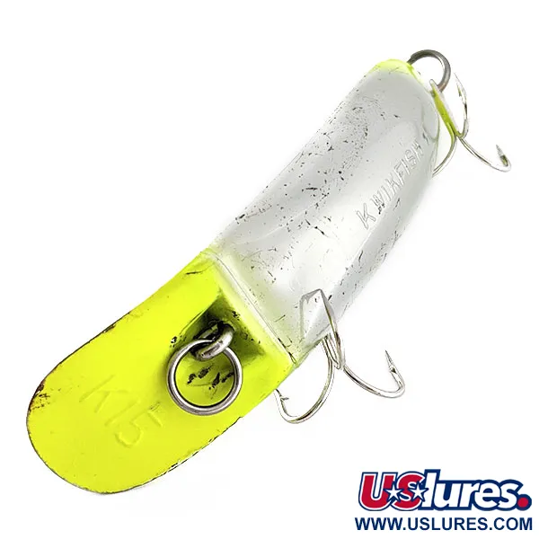 Vintage   Luhr Jensen Rattling Kwikfish K15 UV, 1oz  fishing lure #20470