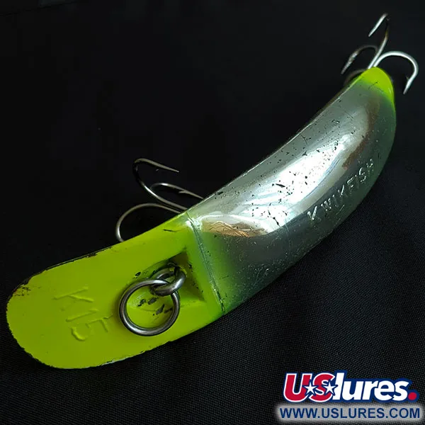 Vintage   Luhr Jensen Rattling Kwikfish K15 UV, 1oz  fishing lure #20470