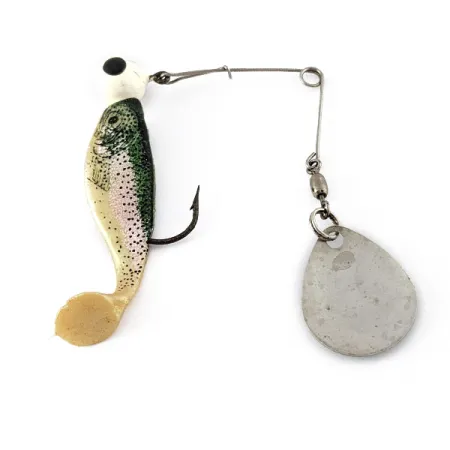 Vintage Mister Twister Spinnerbait, 1/4oz nickel spinning lure #20482