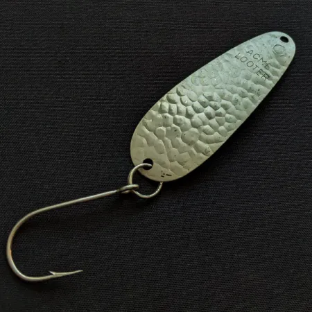 Vintage Acme Looter, 1/8oz silver fishing spoon #20485