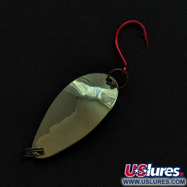 Vintage Acme Little Cleo, 1/16oz gold fishing spoon #20487