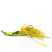 Vintage  Northland tackle  Jaw-Breaker, 1/2oz yellow/green UV fishing spoon #20492