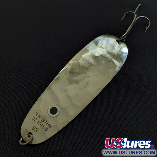 Vintage Sutton Spoon 88, 1/4oz silver fishing spoon #20497
