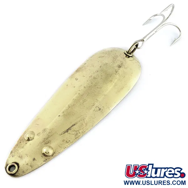 Vintage South Bend, 3/4oz brass fishing spoon #20498