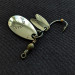 Vintage  Hildebrandt Spinners Hildebrandt 1 Flicker Spinner​, 1/32oz nickel fishing spoon #20502