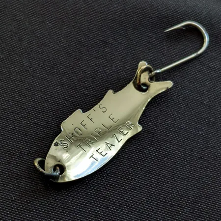 Vintage Shoff's Triple Teazer, 1/32oz fishing spoon #20504