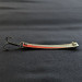 Vintage  Yakima Bait Skiny-miny, 1/8oz nickel/orange UV fishing spoon #20509