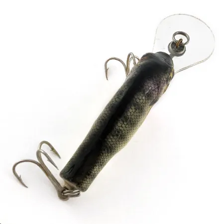 Vintage Bagley Small Fry Bream BR9, 2/5oz BR9 Bream on Chartreuse fishing lure #20511