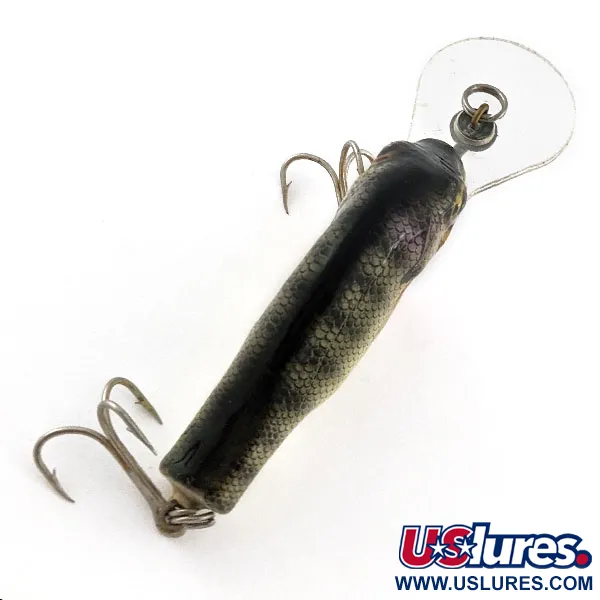 Vintage   Bagley Small Fry Bream BR9, 2/5oz BR9 Bream on Chartreuse fishing lure #20511