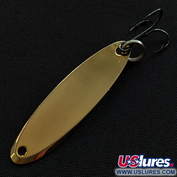 Vintage Acme Kastmaster, 1/4oz gold fishing spoon #20520