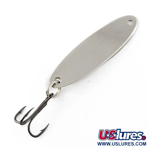 Vintage Acme Kastmaster, 1/4oz nickel fishing spoon #20522