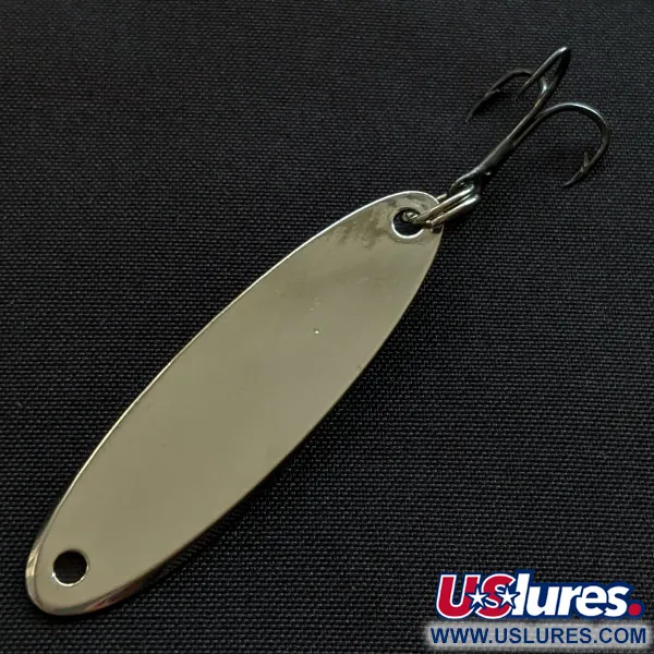 Vintage Acme Kastmaster, 1/4oz nickel fishing spoon #20522