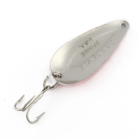 Vintage Eppinger Dardevle Spinnie, 1/3oz Rainbow Trout fishing spoon #20536