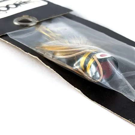 Boone Fly popper, black/yellow fishing #20540