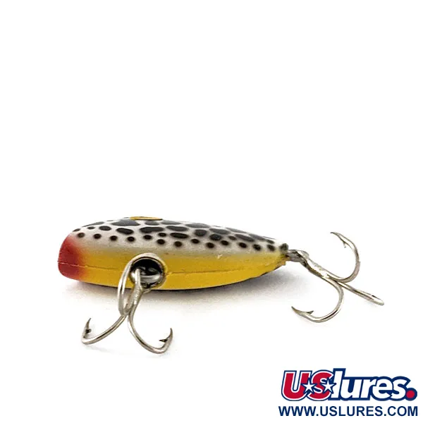 Vintage   Whopper Stopper Bayou Boogie, 3/16oz White Coach Dog fishing lure #20542