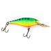 Vintage   Rapala Shad Rap Deep Runner 07, 1/4oz Fire tiger fishing lure #20550