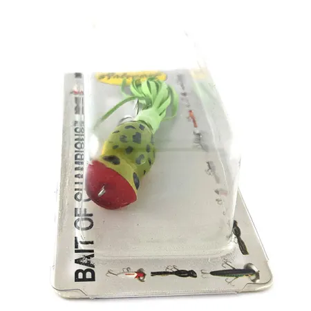 Fred Arbogast Hula Popper, 3/16oz Frog fishing lure #20551