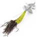 Vintage   Strike King Timber King Weedless Spoon Buzz, 1/2oz chartreuse fishing spoon #20553