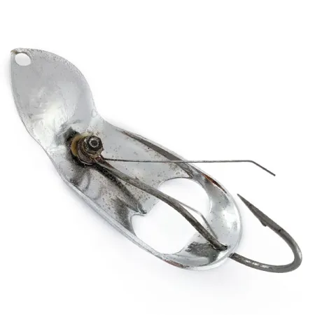 Vintage Guarantee Mfg Chicago  Smoothie Spoon & Bottle Opener Guaranteed Mfg, 3/4oz nickel fishing spoon #20555