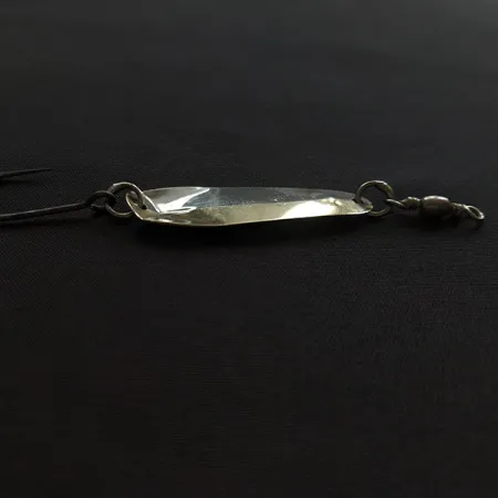 Vintage Luhr Jensen McMahon 3, 3/32oz brass/nickel fishing spoon #20556