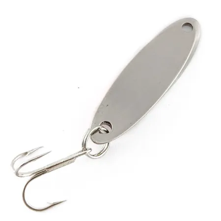 Vintage Acme Kastmaster, 1/8oz nickel/orange fishing spoon #20557