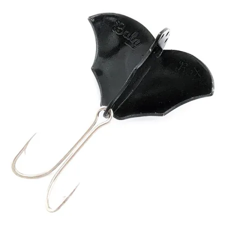 Vintage Harrison Industries Vintage Vibra Baby Bat, 1/2oz black fishing spoon #20562