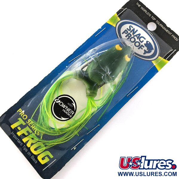 Snag Proof Pro series T-Frog #6227, 1/4oz Mossback fishing #20568
